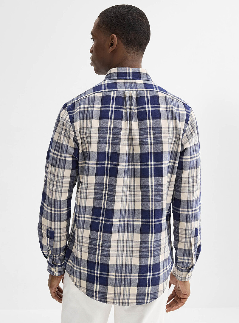 Blue check flannel shirt Classic fit | Polo Ralph Lauren | Shop