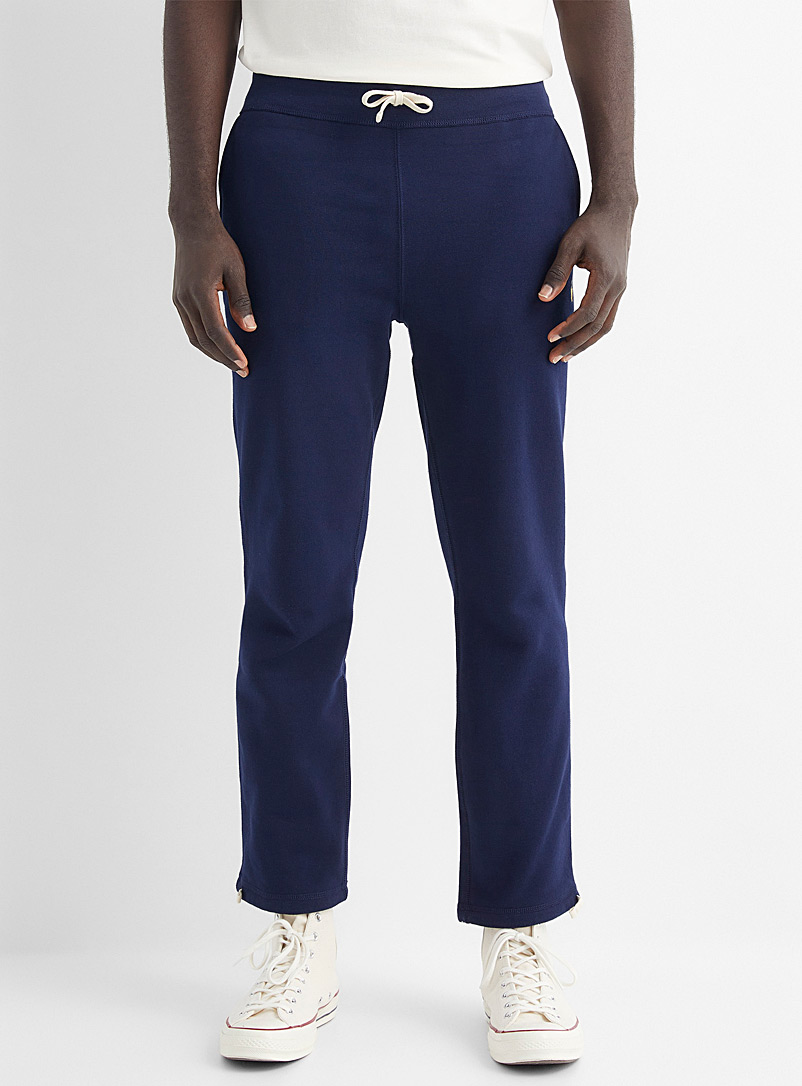 Polo Ralph Lauren Marine Blue Adjustable ankle minimalist joggers for men