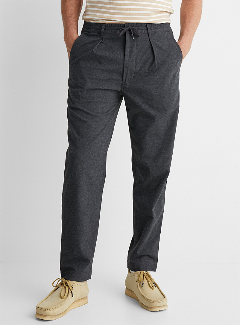Polo Ralph Lauren Grey Comfort-waist heather pant Slim fit for men