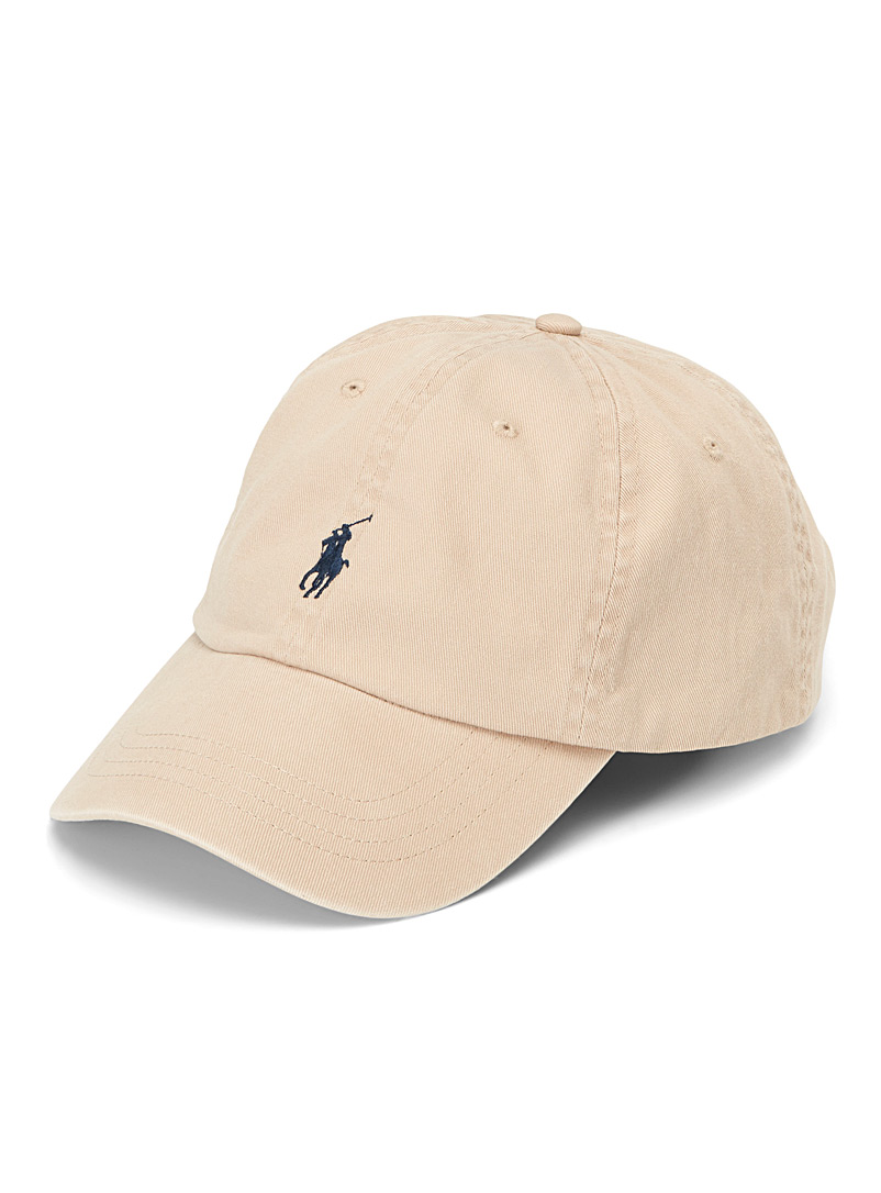 Polo Ralph Lauren: La casquette emblème polo Sable pour homme