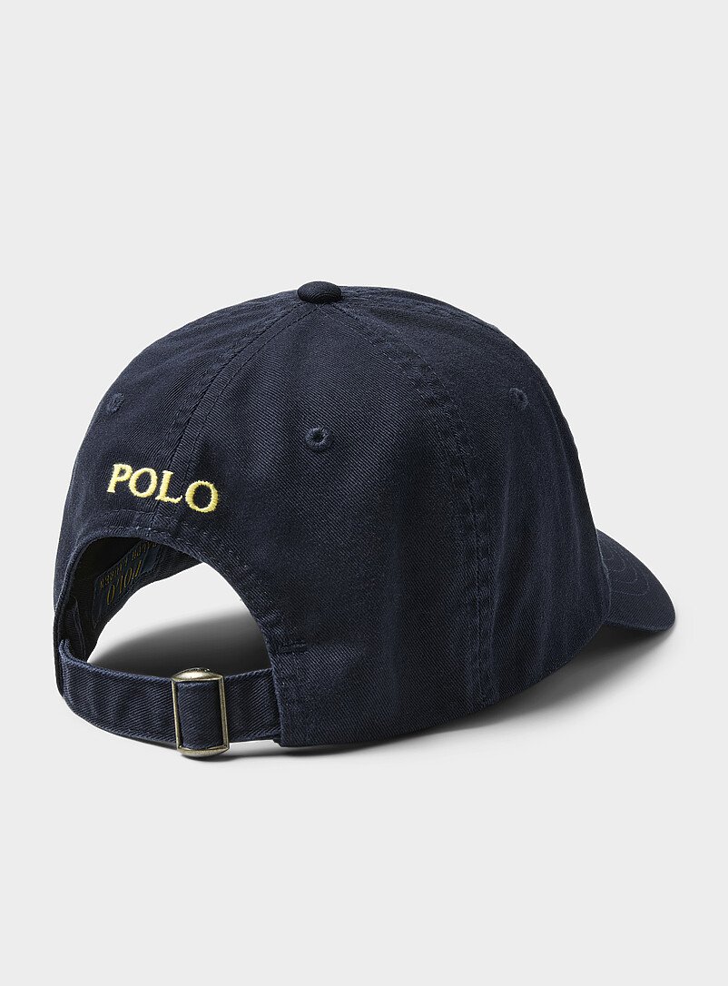 Polo Ralph Lauren: La casquette embl&egrave;me polo Bleu fonc&eacute; - Indigo pour homme