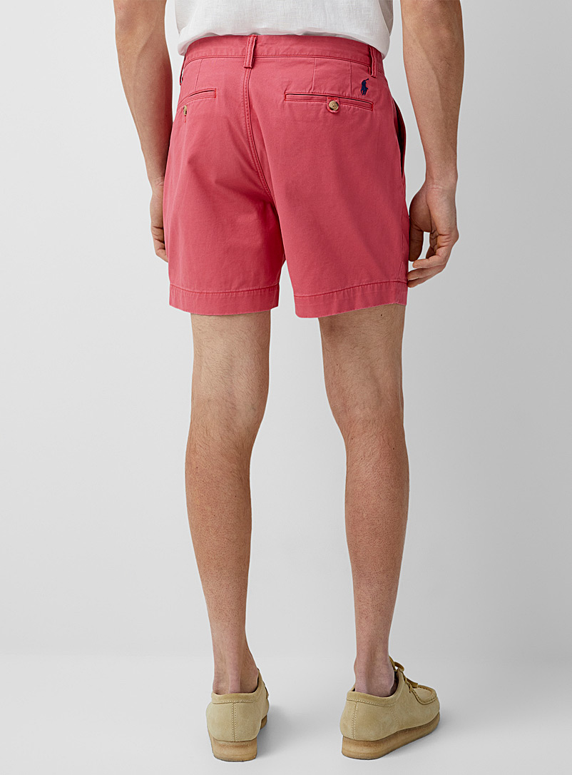 Polo Ralph Lauren Sand Comfort-waist solid chino short for men