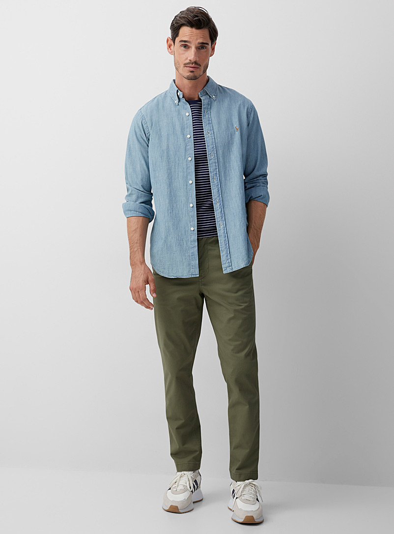 Polo Ralph Lauren Khaki Comfort-waist chinos Slim fit for men