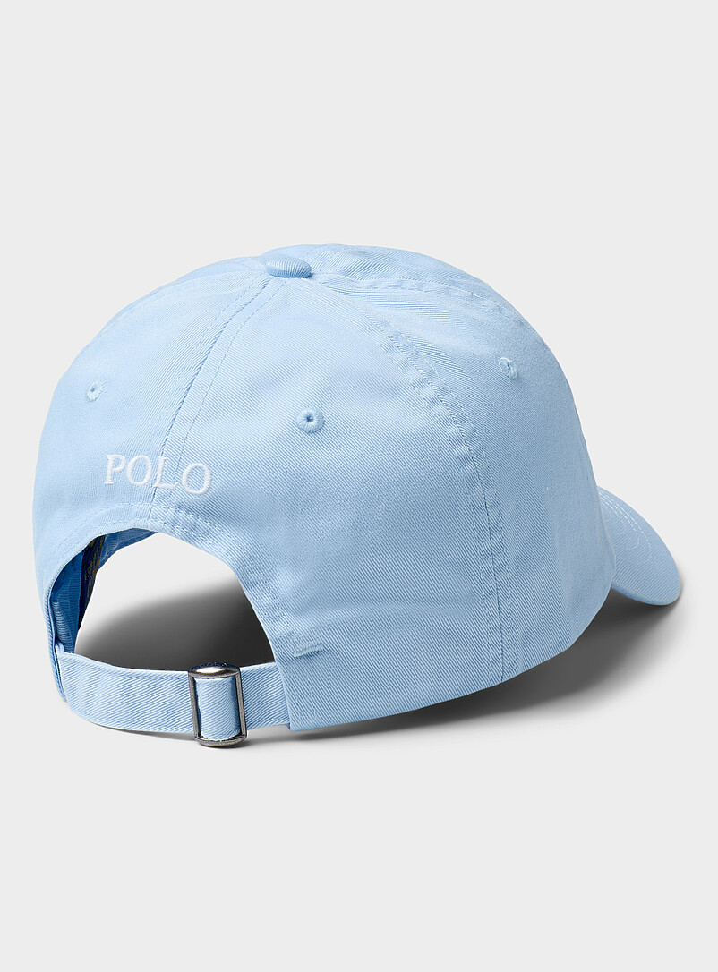 Polo Ralph Lauren Off White Classic logo baseball cap for women