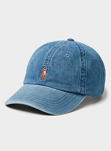 Classic logo denim baseball cap