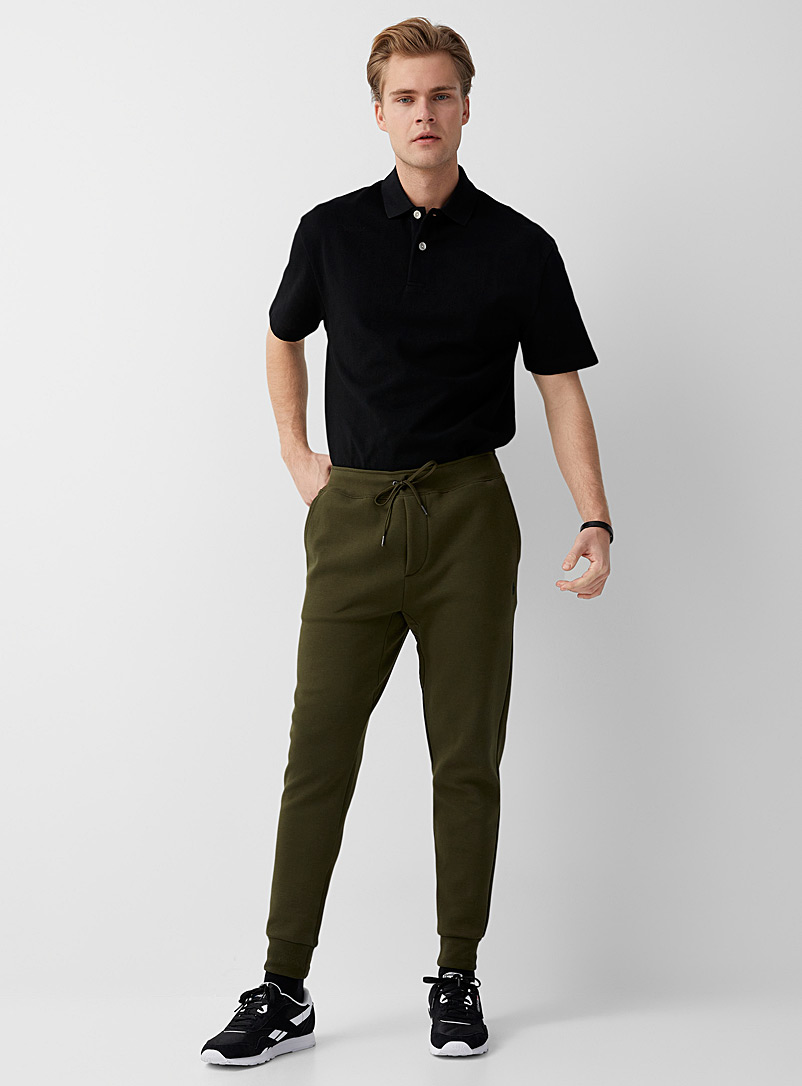 Polo Ralph Lauren Mossy Green Double-faced jogger for men