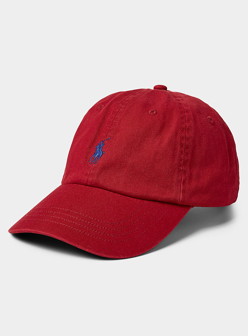 Polo Ralph Lauren Red Signature logo colourful cap for men