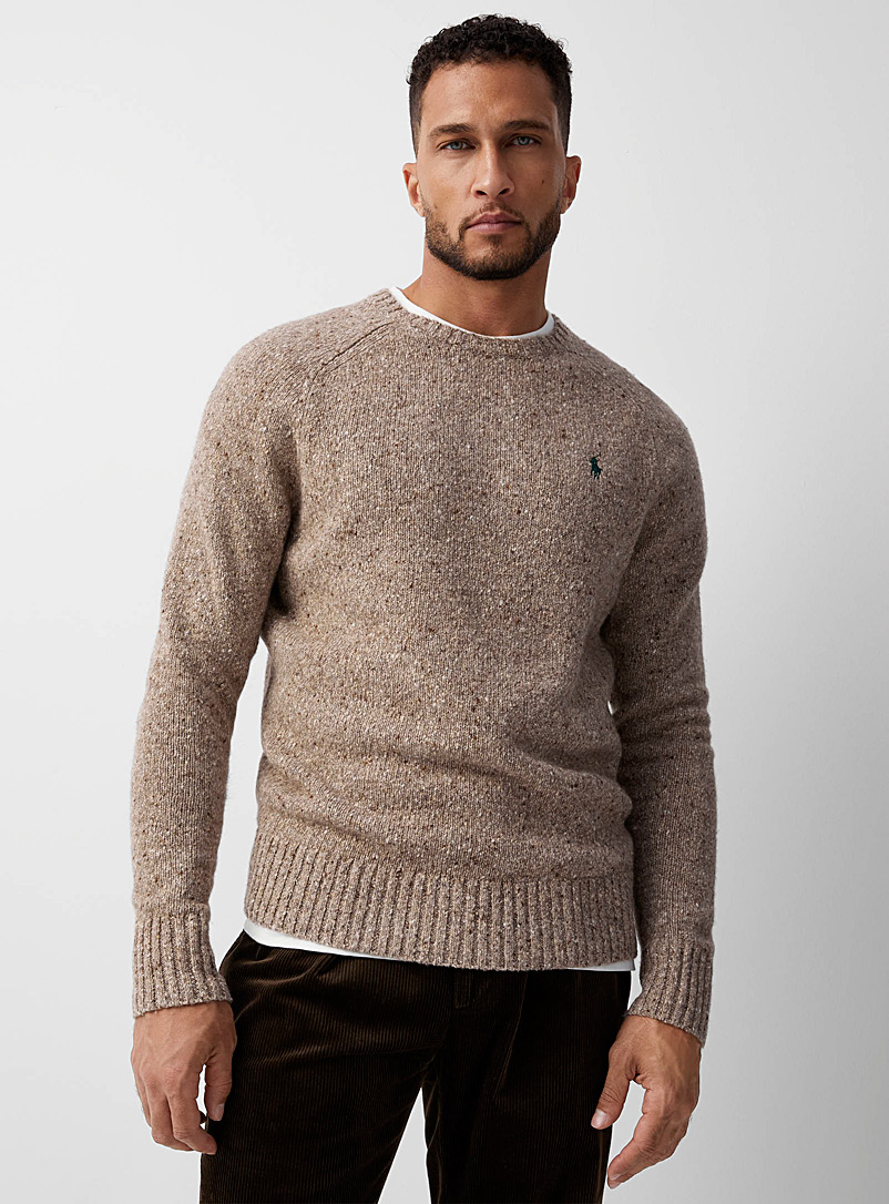 Polo Ralph Lauren Fawn Flecked sweater for men