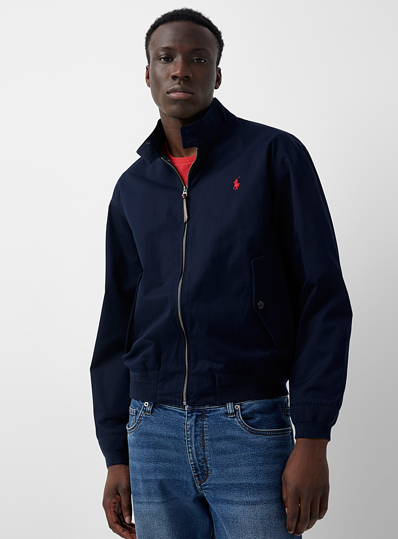 Polo Ralph Lauren Marine Blue Harrington jacket for men