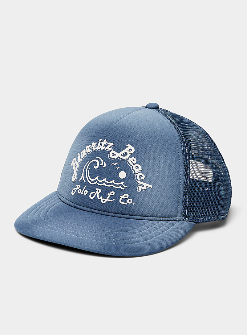 Polo Ralph Lauren: La casquette camionneur balnéaire Bleu pour homme