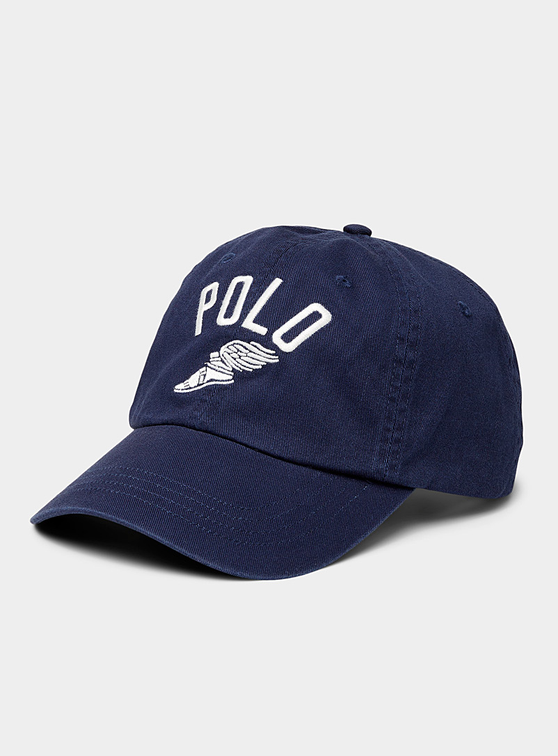 Polo Ralph Lauren: La casquette broderie rétro Bleu marine - Bleu nuit pour homme