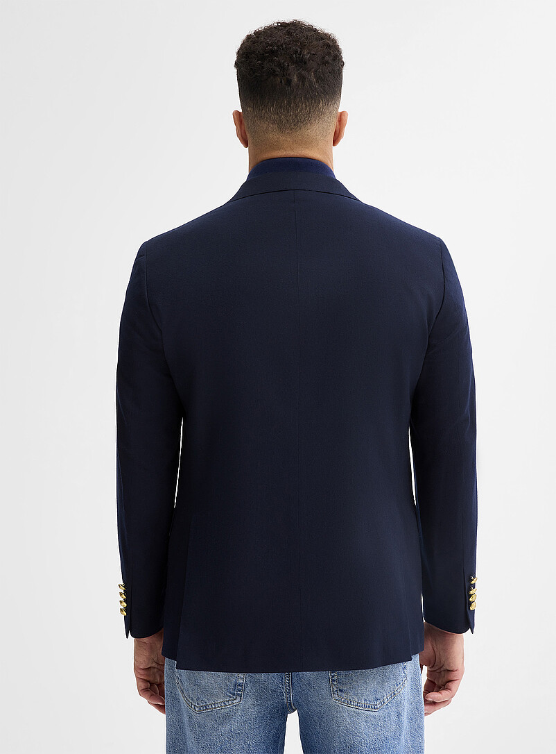 Gold-button navy jacket Modern fit | Polo Ralph Lauren | Shop