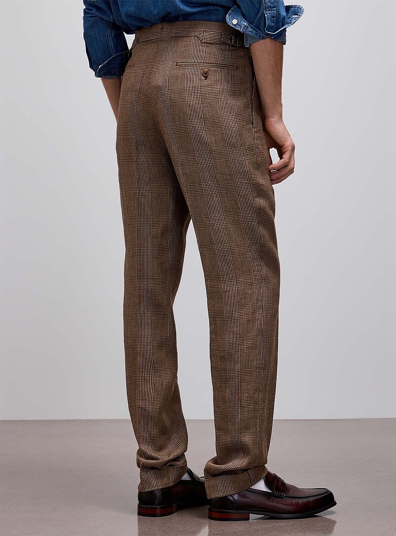 パンツ Polo Ralph Lauren Linen Trousers Prince of Wales linen-blend pant | Polo Ralph Lauren | Shop Men's