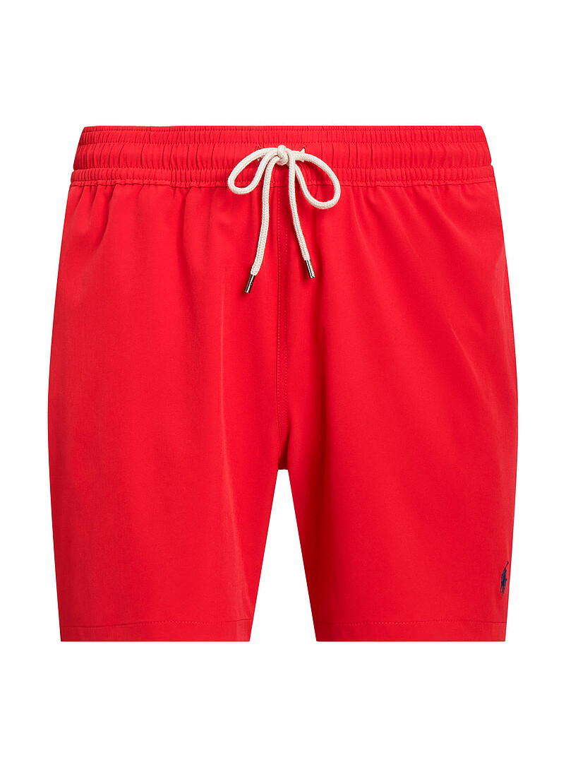 Polo Ralph Lauren Red Traveler stretch swim trunk for men