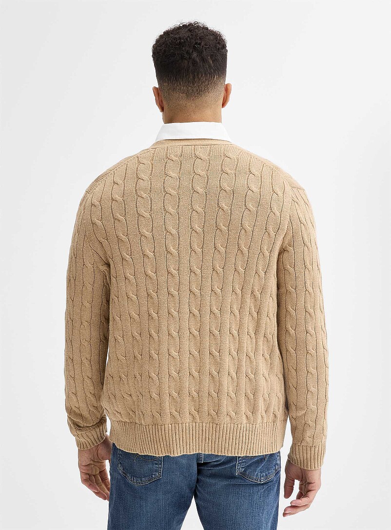 Twisted cable cardigan | Polo Ralph Lauren | Shop Men's Shawl