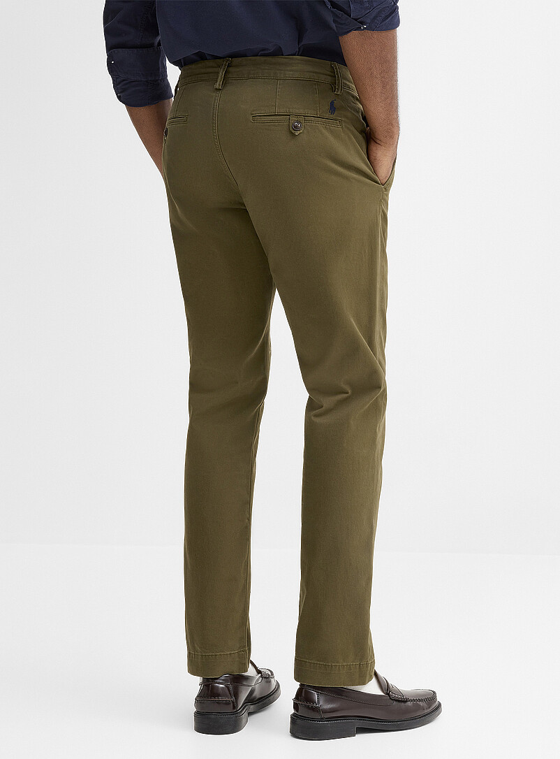 Polo Ralph Lauren White Bedford chinos <b>Straight fit</b> for men