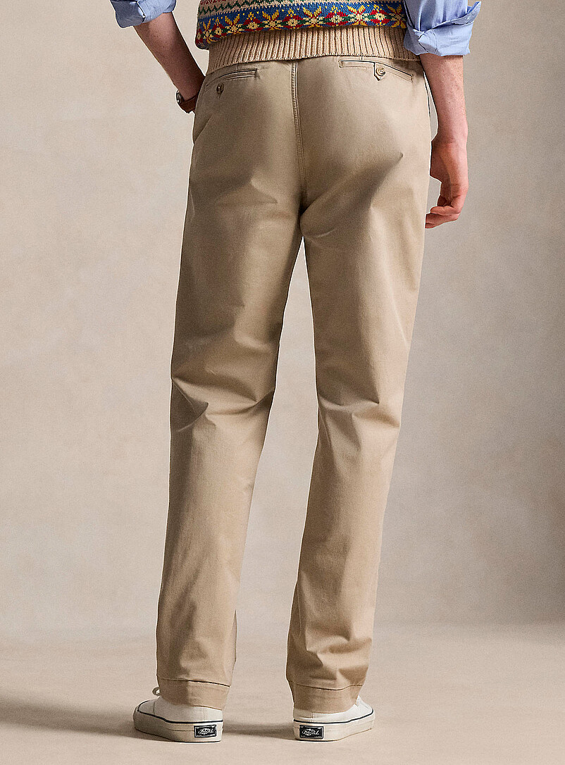 Polo Ralph Lauren: Le chino Bedford <b>Coupe droite</b> Brun clair pour homme