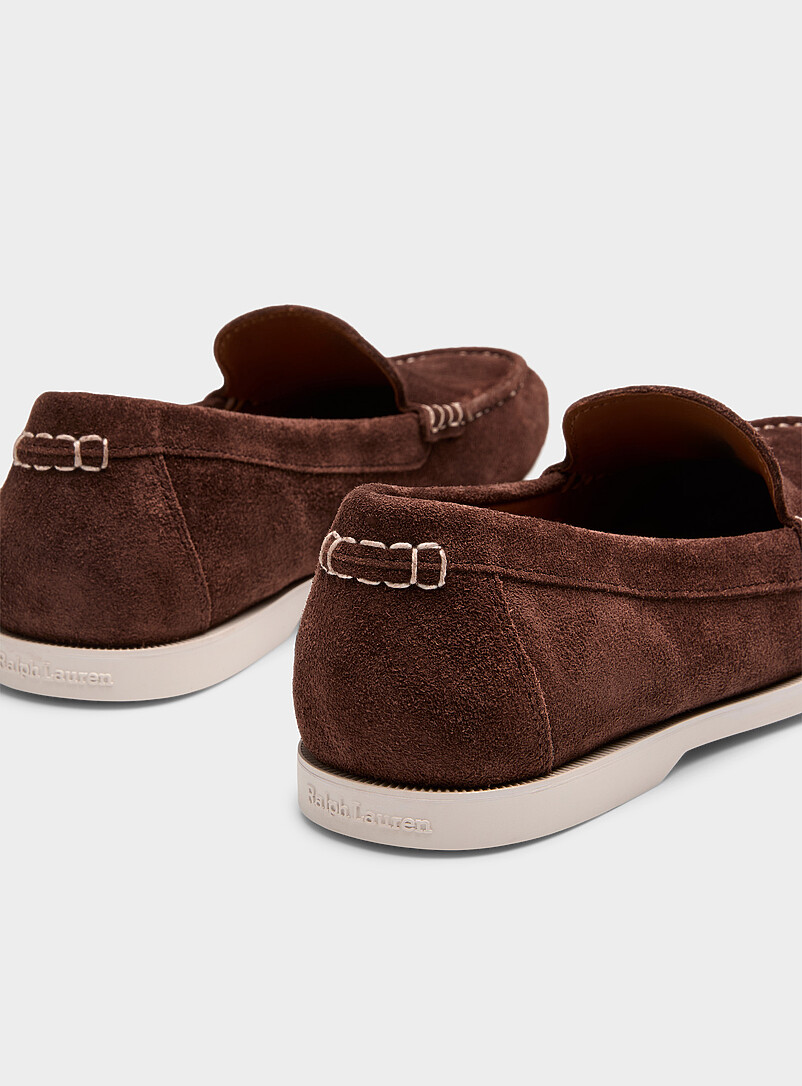 Polo Ralph Lauren: Le fl&acirc;neur mocassin Merton Homme Chocolat - Espresso pour homme