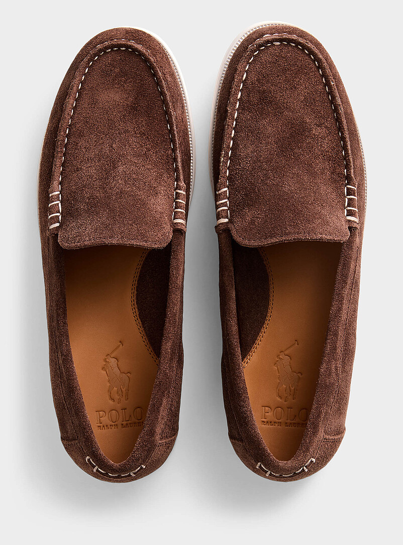 Polo Ralph Lauren: Le fl&acirc;neur mocassin Merton Homme Chocolat - Espresso pour homme