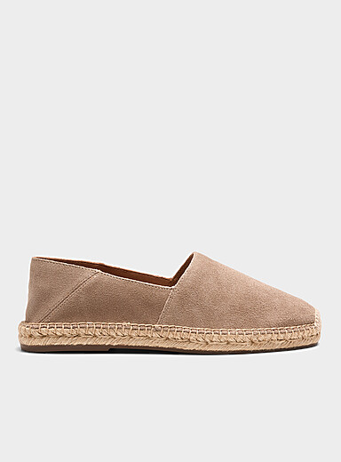 L'espadrille Cevio su&egrave;de Homme