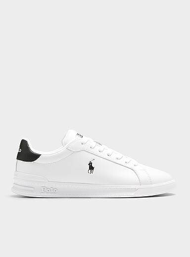 Polo Ralph Lauren: Le sneaker Heritage Court II blanc Homme Blanc pour homme