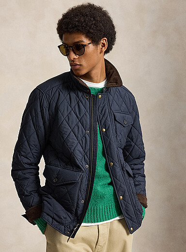 Polo Ralph Lauren Navy/Midnight Blue Beaton puffer jacket for men