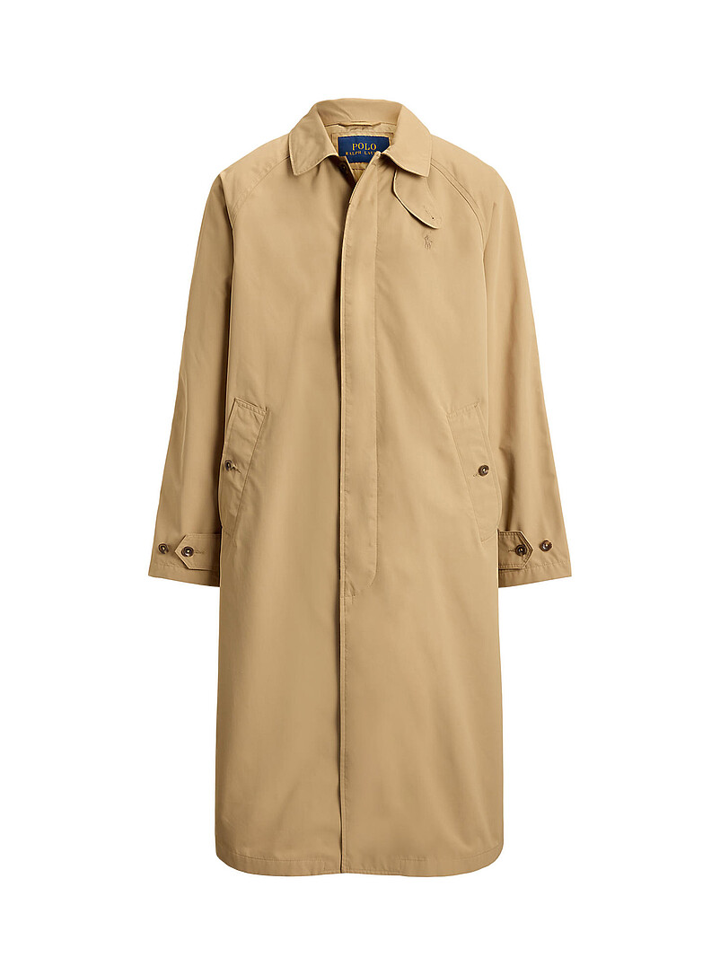 Beige car coat | Polo Ralph Lauren | Shop Men's Raincoats