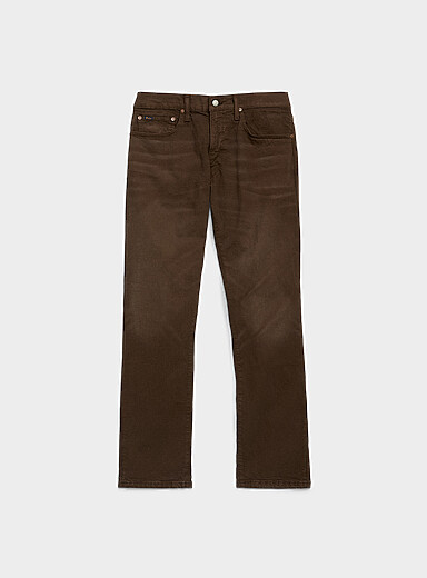 Varick coffee jean <b>Straight, slim fit</b>