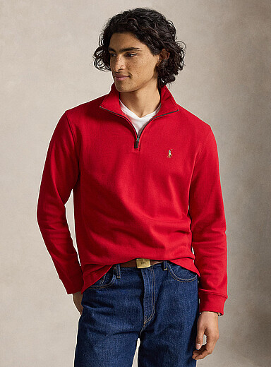 Le sweat col zipp&eacute; Estate