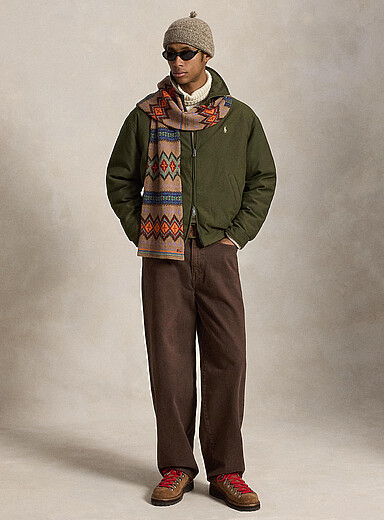Polo Ralph Lauren: Le jean The Rivington moka <b>Coupe relaxe</b> Brun pour homme