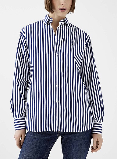 La chemise ray&eacute;e pur coton
