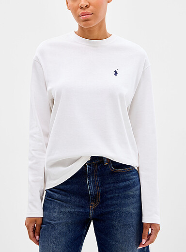Polo logo long-sleeve T-shirt