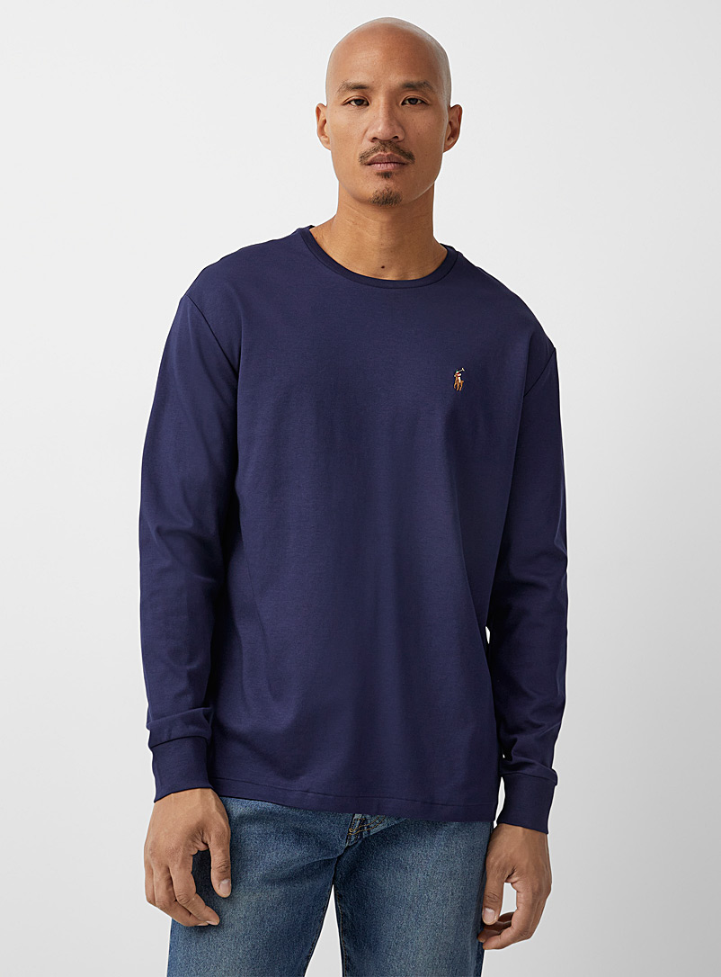 Long-sleeve Polo emblem T-shirt | Polo Ralph Lauren | Shop Men's Logo Tees  & Graphic T-Shirts Online | Simons