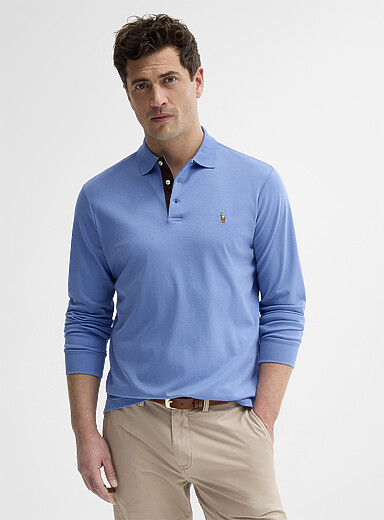 Embroidered rider jersey polo <b>Classic fit</b>