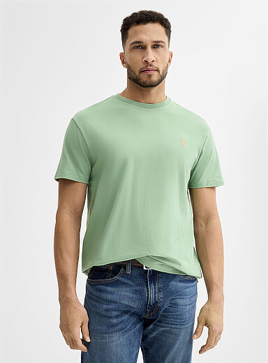 Embroidered rider colourful T-shirt <b>Classic fit</b>