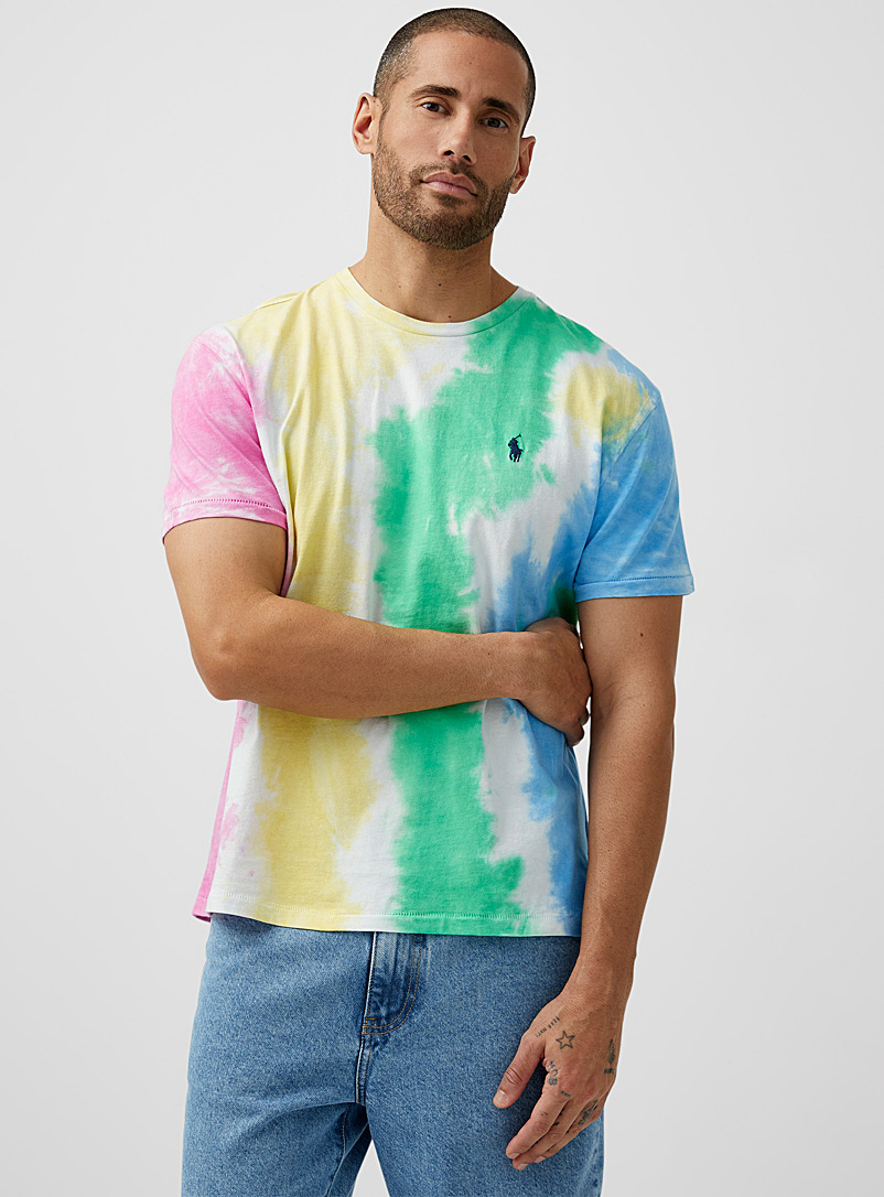 Funky tie-dye T-shirt | Polo Ralph Lauren | Shop Men's Logo Tees & Graphic  T-Shirts Online | Simons