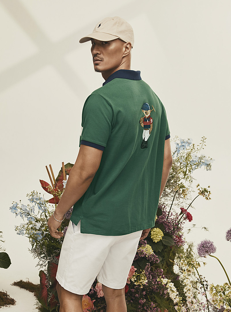 Polo player teddy bear polo | Polo Ralph Lauren | Shop Men's Short Sleeve &  3/4 Sleeve T-Shirts | Simons