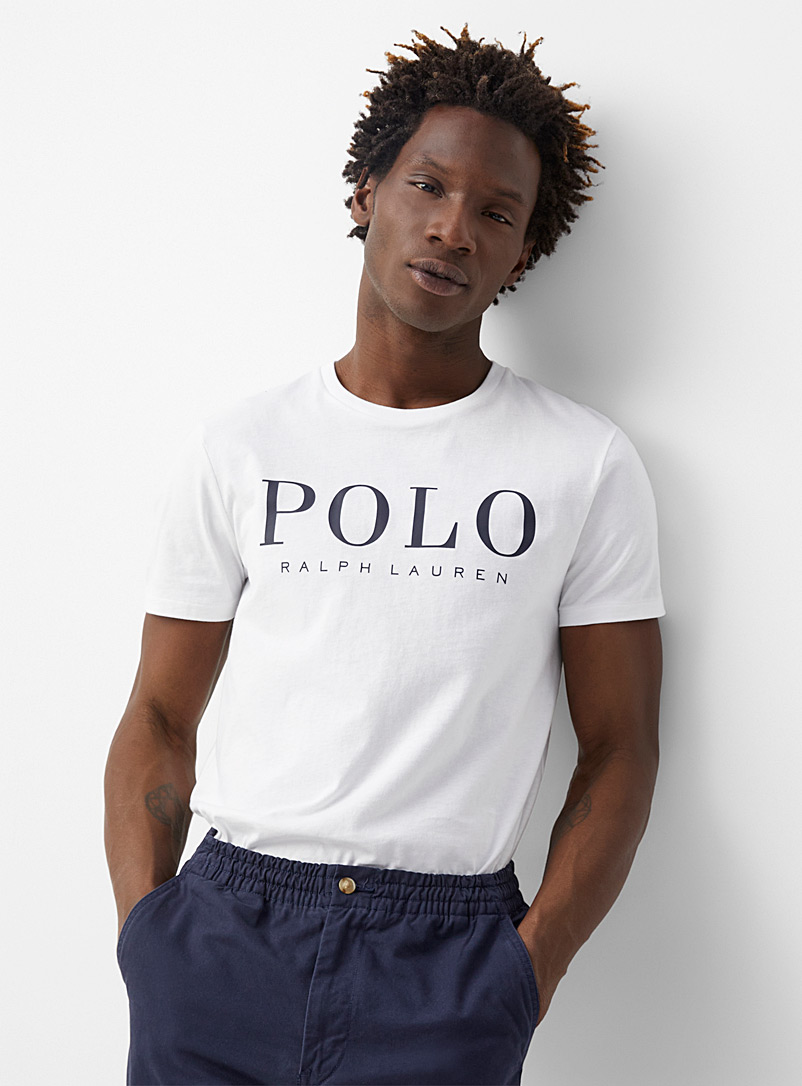 Polo Ralph Lauren White Logo T-shirt for men