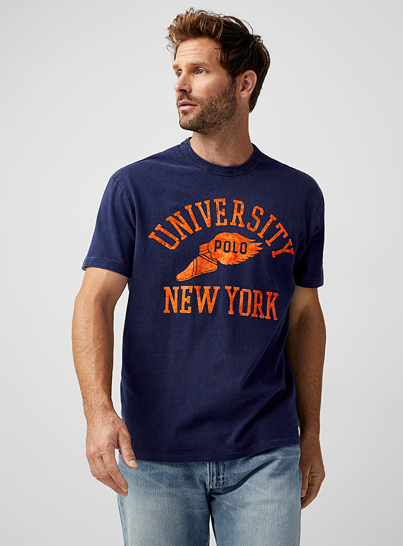 Polo Ralph Lauren Dark Blue University T-shirt for men