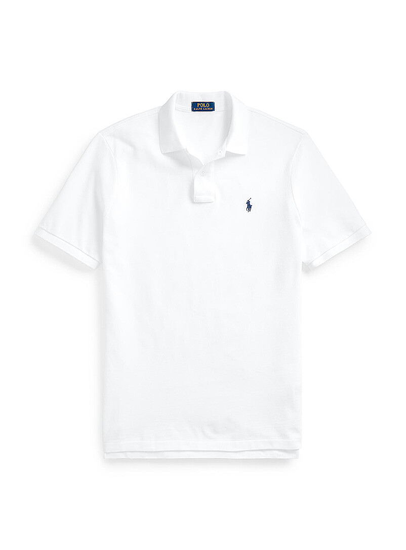 Polo Ralph Lauren: Le polo piqu&eacute; cavalier brod&eacute; <b>Coupe classique</b> Bleu marine - Bleu nuit pour homme