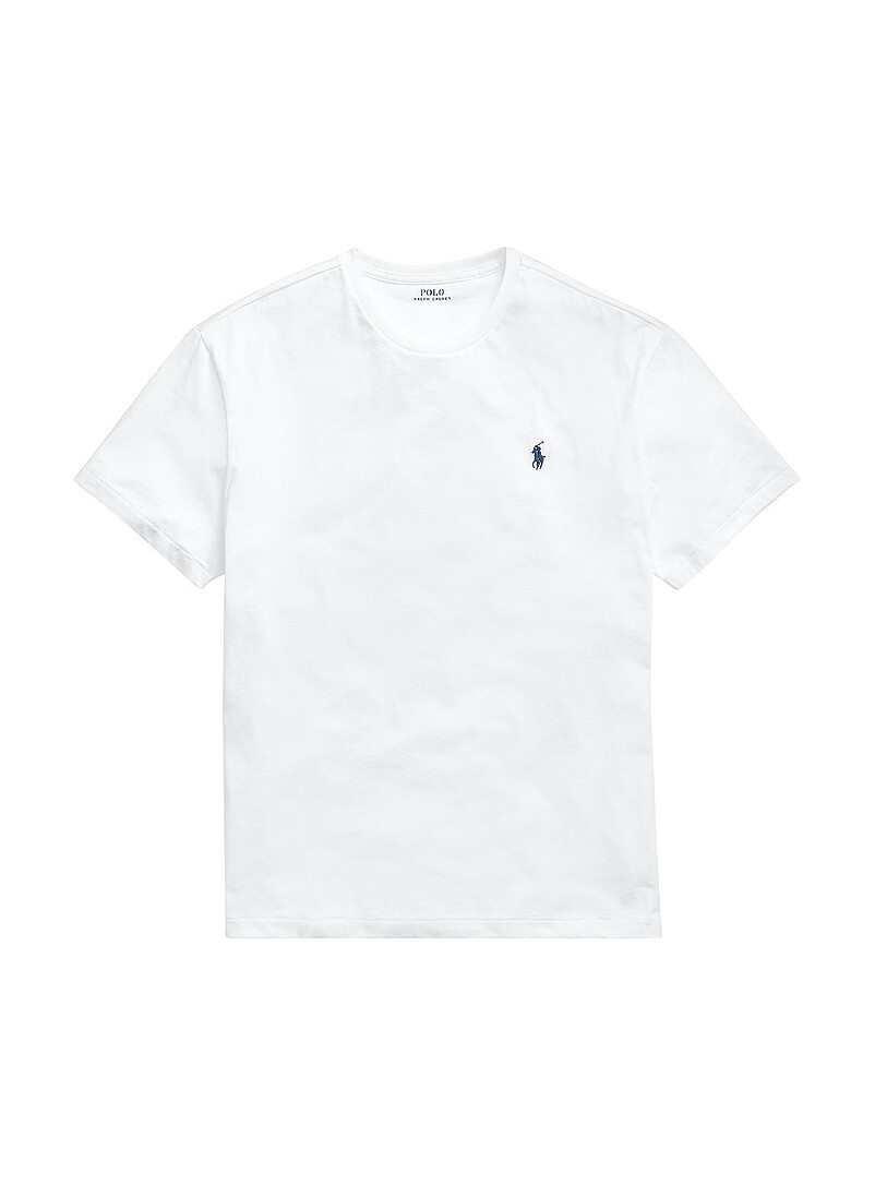 Polo Ralph Lauren: Le t-shirt cavalier brod&eacute; <b>Coupe classique</b> Noir pour homme