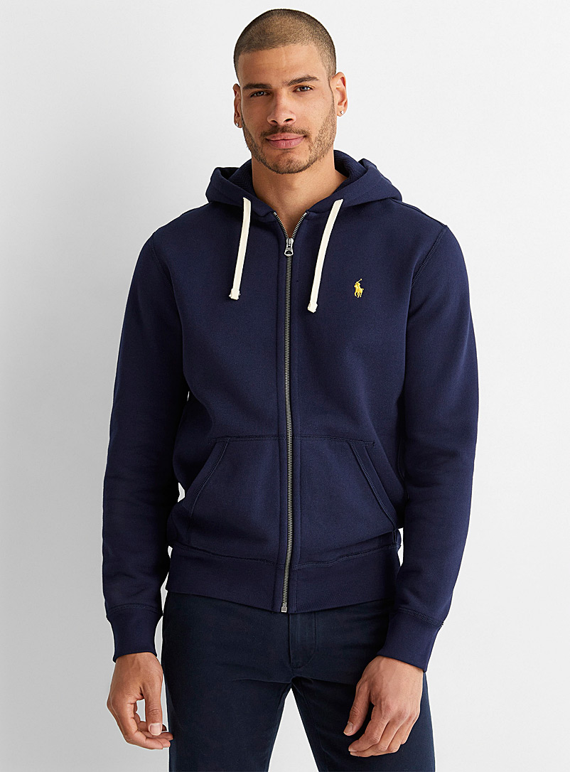 Logo zip-up hoodie | Polo Ralph Lauren | Men's Hoodies u0026 Sweatshirts |  Simons