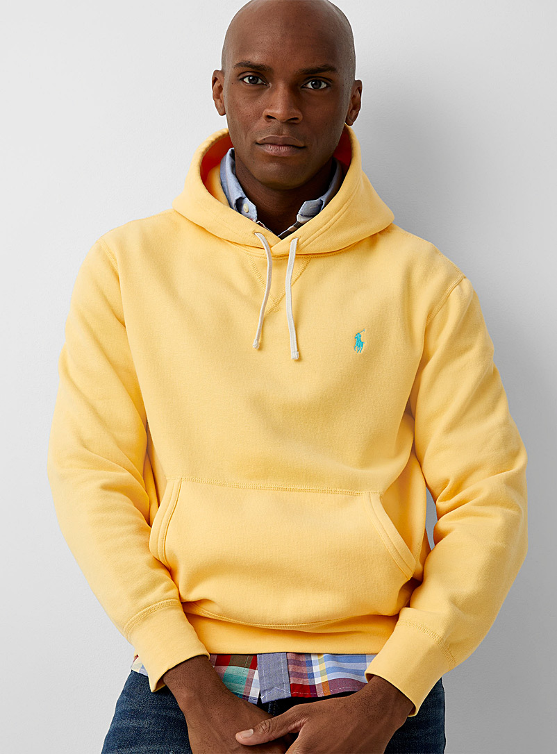 Polo Ralph Lauren Golden Yellow Pastel hoodie for men