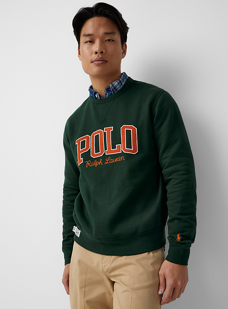 Polo Ralph Lauren Green <i>Varsity</i> sweatshirt for men