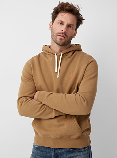 Polo Ralph Lauren Fawn Embroidered emblem hoodie for men