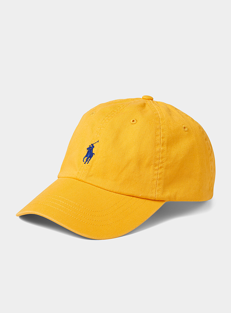 Polo Ralph Lauren: La casquette colorée signature Jaune pour homme