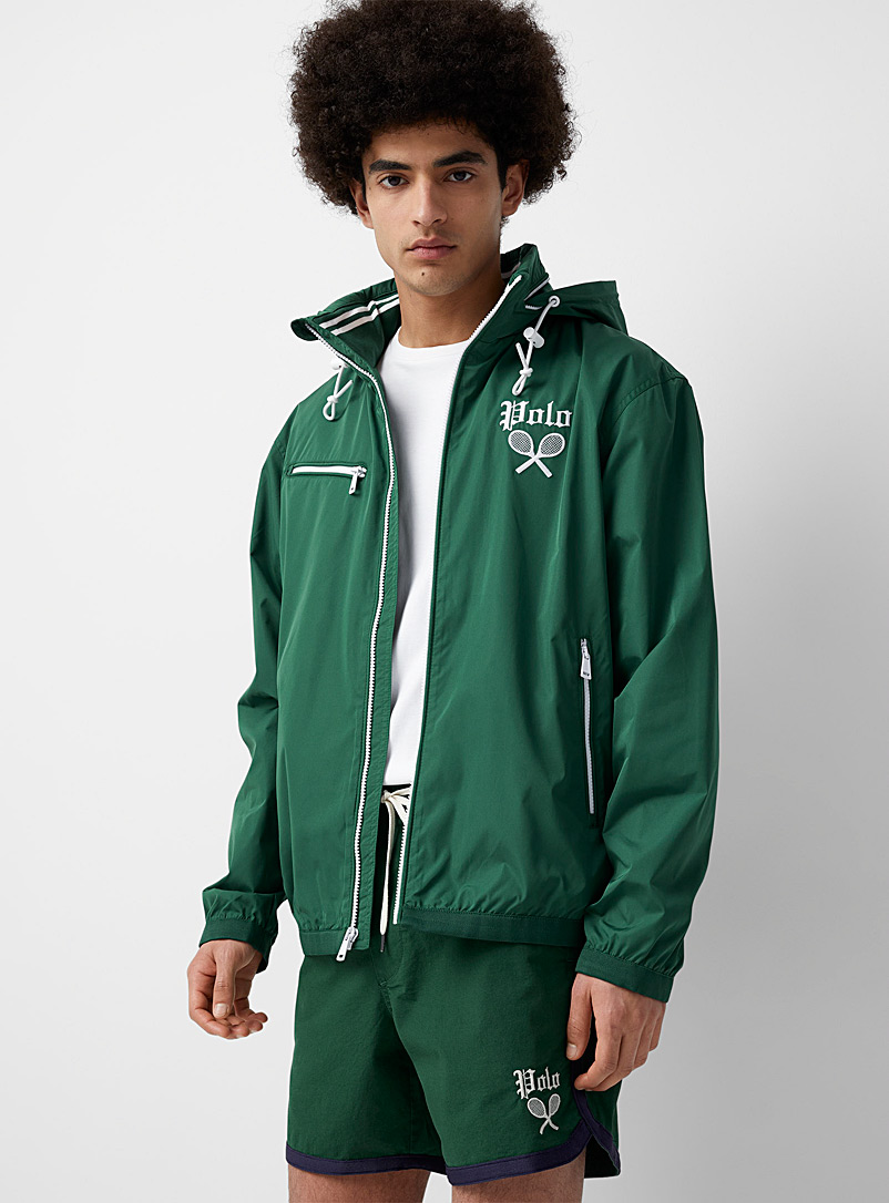 Polo Ralph Lauren Mossy Green Tennis jacket for men