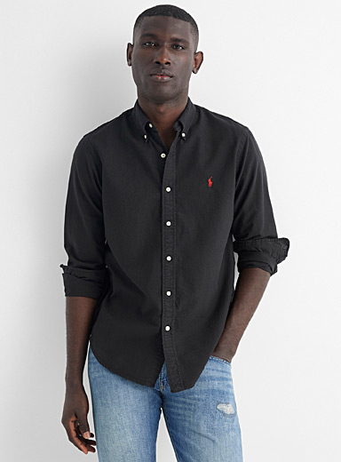 Tinted Oxford shirt Comfort fit | Polo Ralph Lauren | Shop Men's Solid  Shirts Online | Simons