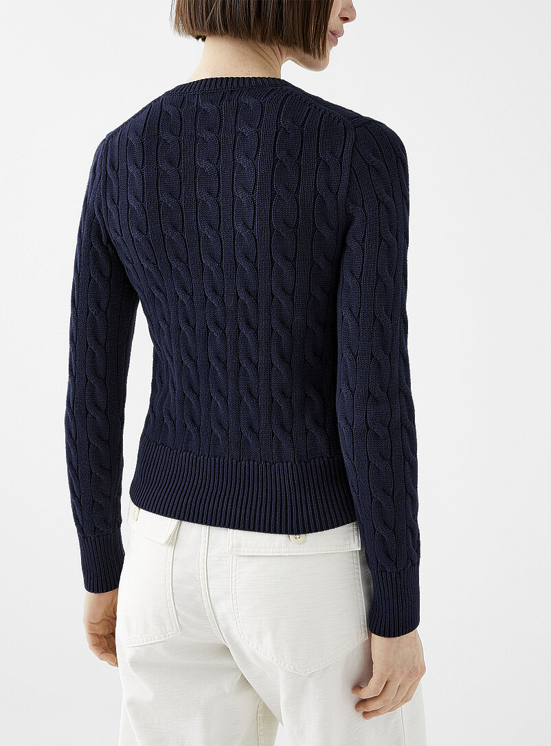 Fitted cable knit cardigan product image 3