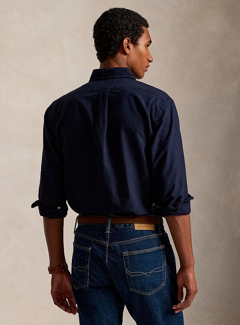 Garment-dyed Oxford shirt Classic fit product image 2